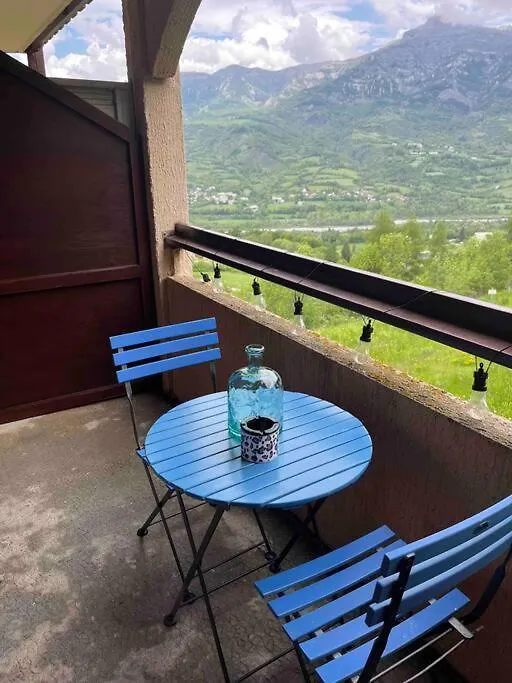 Appartamento Studio Confortable Et Chaleureux, Vue Magnifique Saint-Leger-les-Melezes