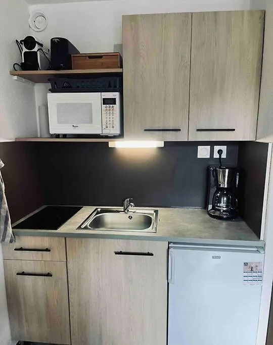Appartamento Studio Confortable Et Chaleureux, Vue Magnifique Saint-Leger-les-Melezes Francia